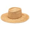 Women Beach Bunny Hats | Oval Crown Raffia Hat By San Diego Hat Company