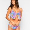 Women Beach Bunny Swim Tops | Keoni Crop Top