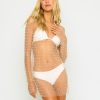 Women Beach Bunny Cover Ups | Girl Gang Pearl Mesh Tunic