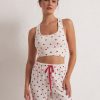 Women Beach Bunny Lounge | Sia Heart Tank Bra By Z Supply