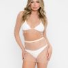 Women Beach Bunny Tops & Bottoms | Look & Glisten Pearl Mesh Top