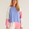 Women Beach Bunny Lounge | Color Block Raglan Top By Z Supply