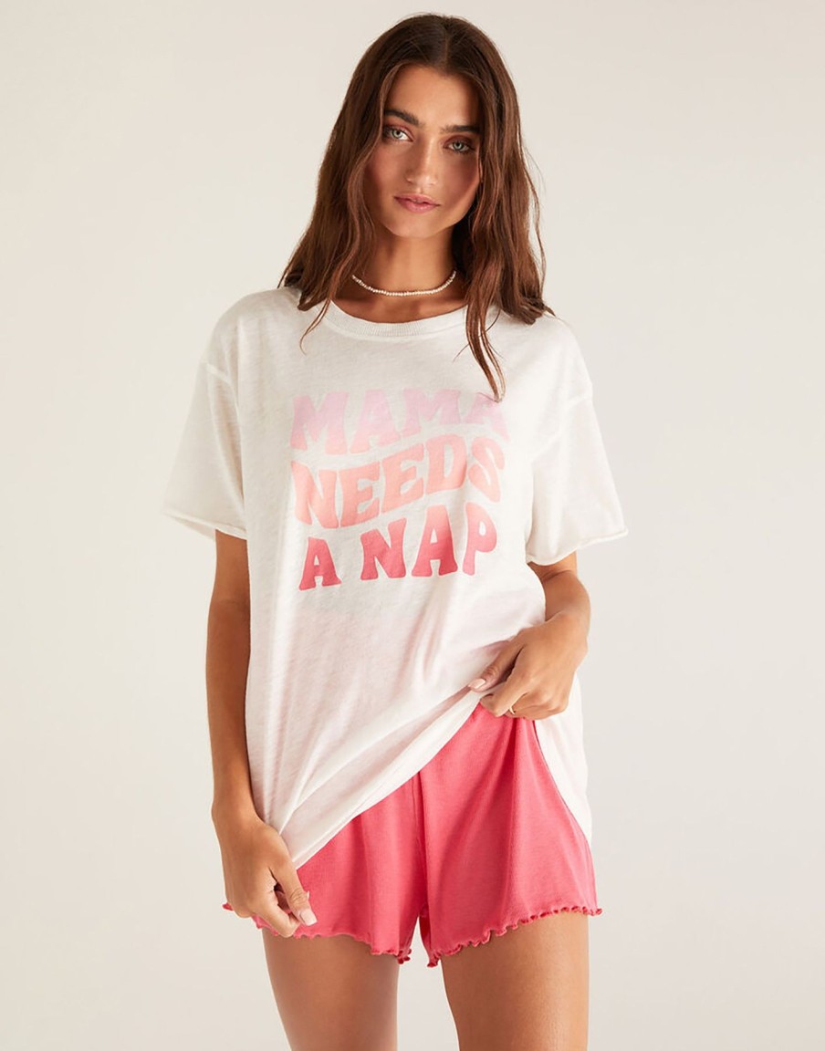 Women Beach Bunny Lounge | Boyfriend Mama Tee By Z Supply