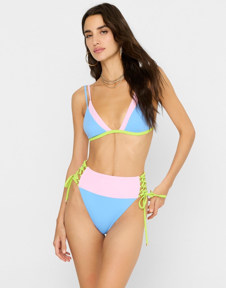 Women Beach Bunny Swim Tops | Macy Triangle Top