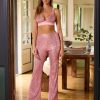 Women Beach Bunny Tops & Bottoms | Ayla Sequin Trousers By Summer Haus