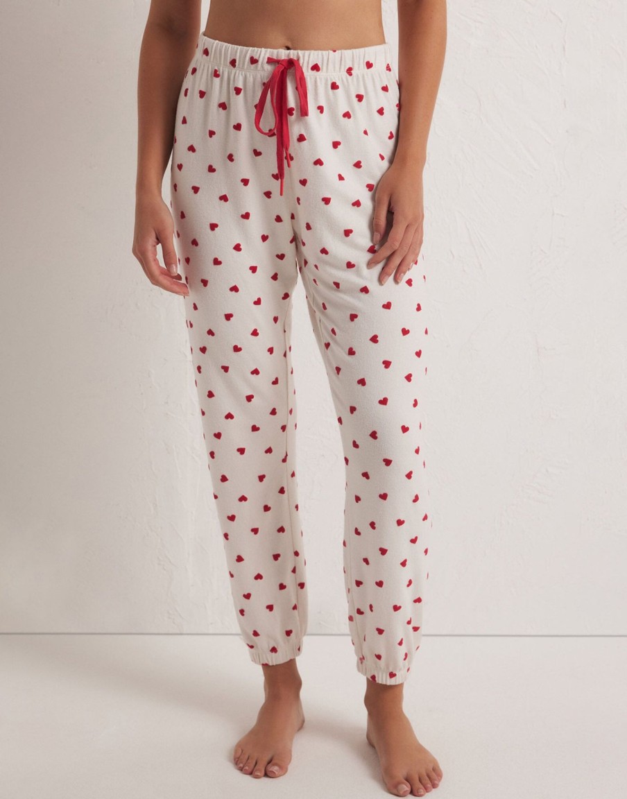 Women Beach Bunny Lounge | Classic Heart Jogger By Z Supply