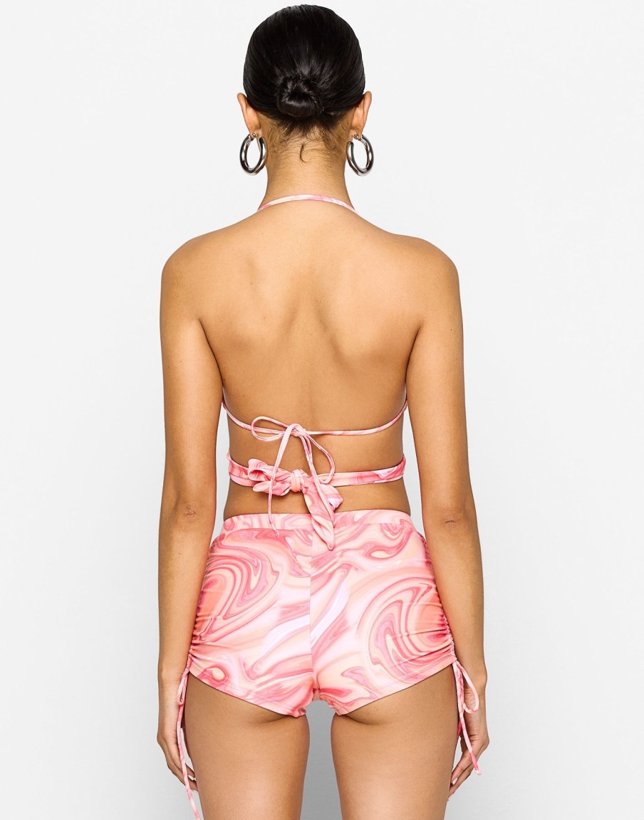 Women Beach Bunny Swim Tops | Elsa Wrap Top By Summer Haus