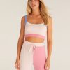 Women Beach Bunny Lounge | Color Block Scoop Bra By Z Supply