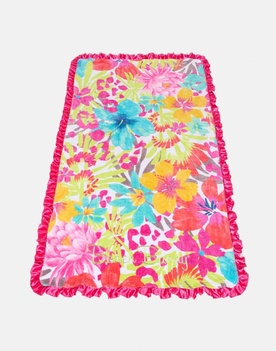 Women Beach Bunny Towels | Jungle Floral Towel