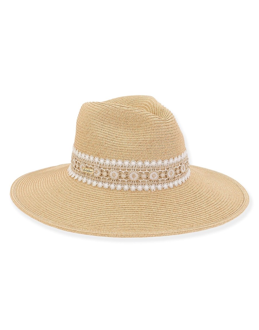 Women Beach Bunny Hats | Paper Braid Safari Hat By Sun N Sand