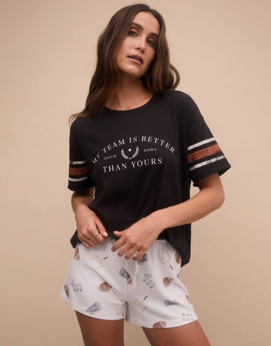 Women Beach Bunny Lounge | Boyfriend Team Tee By Z Supply