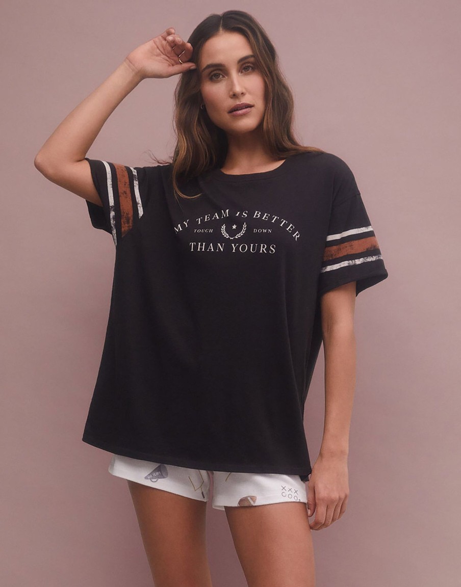 Women Beach Bunny Lounge | Boyfriend Team Tee By Z Supply