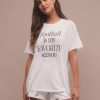 Women Beach Bunny Lounge | Boyfriend Football Tee By Z Supply