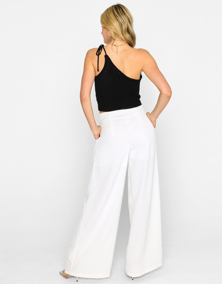 Women Beach Bunny Tops & Bottoms | Ella One Shoulder Top By Summer Haus