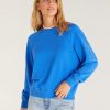 Women Beach Bunny Lounge | Vintage Statement Sweatshirt By Z Supply