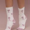 Women Beach Bunny Lounge | 2-Pack Plush Wine Socks By Z Supply